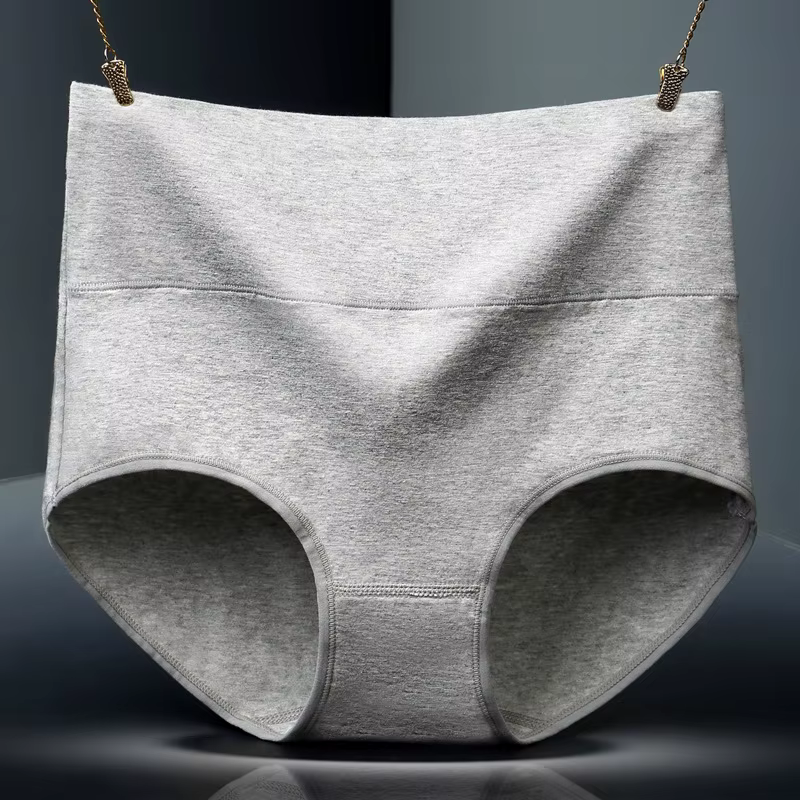Culottes pour femmes slips de mise en forme abdominale sous-vêtements en coton grande taille