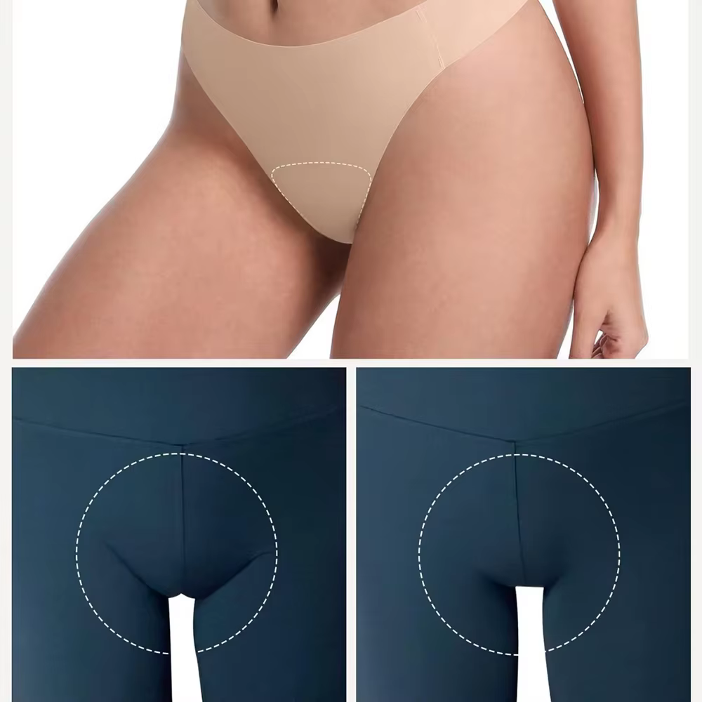 Culottes string anti-camel toe pour femmes