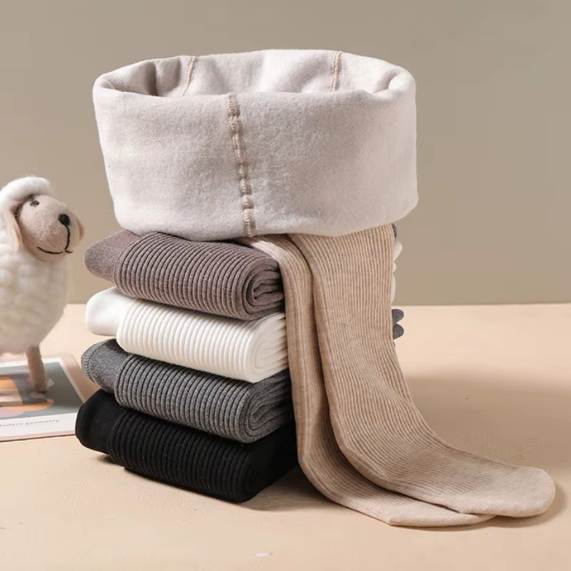 Collants pour enfants pour filles hiver épais chaud enfants filles collants Leggings d'extérieur garder au chaud en peluche enfant danse serré pour 2-10T