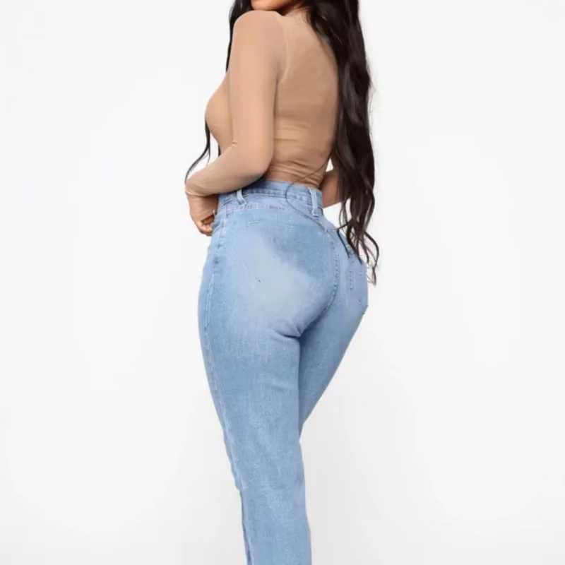 Body en maille transparente élastique