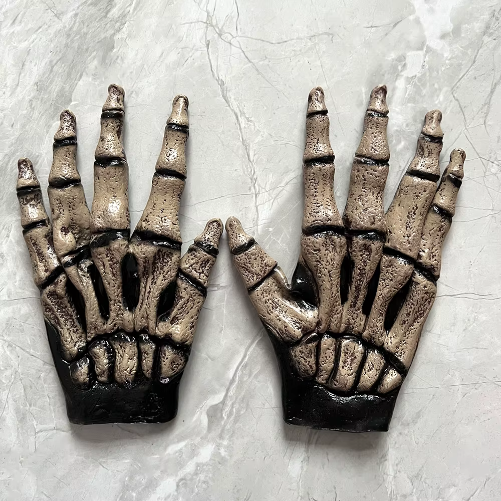Gants de Loup-Garou pour Halloween, Cosplay, Griffe de Loup Effrayant, Bête, Costumes de ix, Accessoires de Masquage, Accessoires Tim ade, Robe de Barrage Vintage