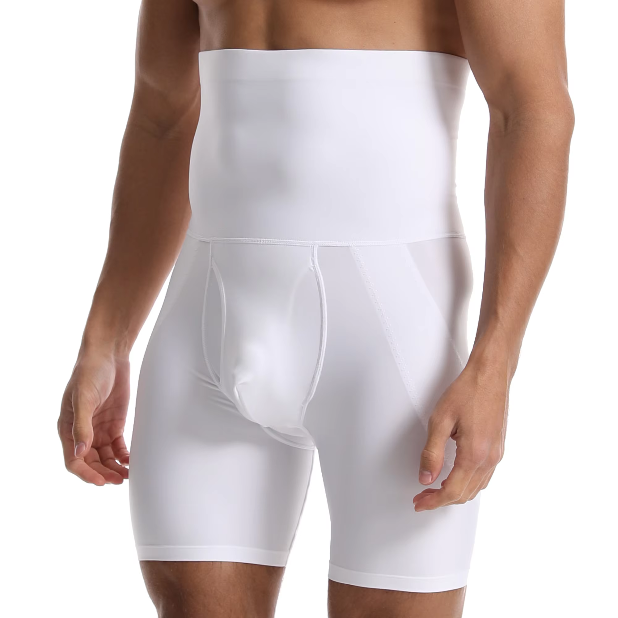 Caleçons Boxers Sculptants Taille Haute pour Hommes