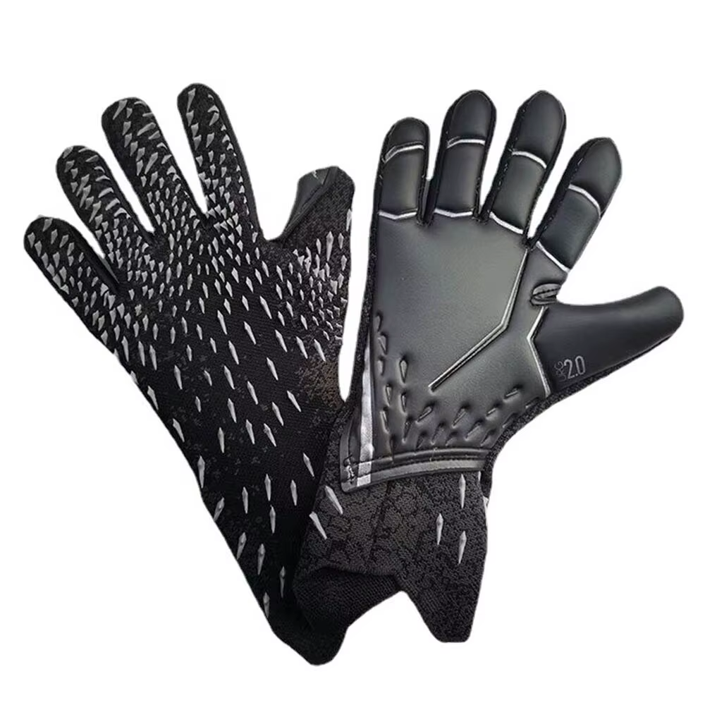 Gants de gardien de but à forte adhérence pour gants de gardien de but de football avec taille 6/7/8/9/10 gants de football pour enfants jeunes et adultes