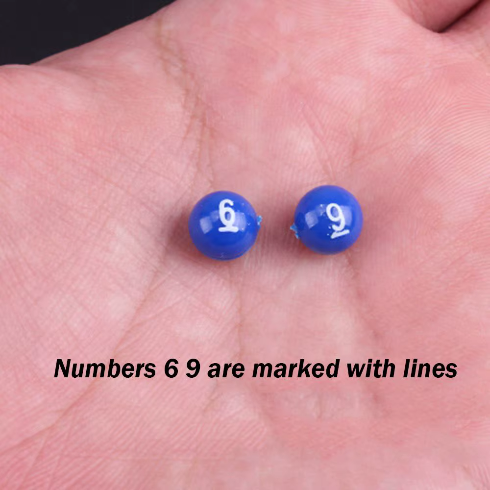 Machine de tirage de numéros pour jeux de bingo, loterie et divertissement, avec numéros faciles à lire et boules à secouer pour un tirage chanceux
