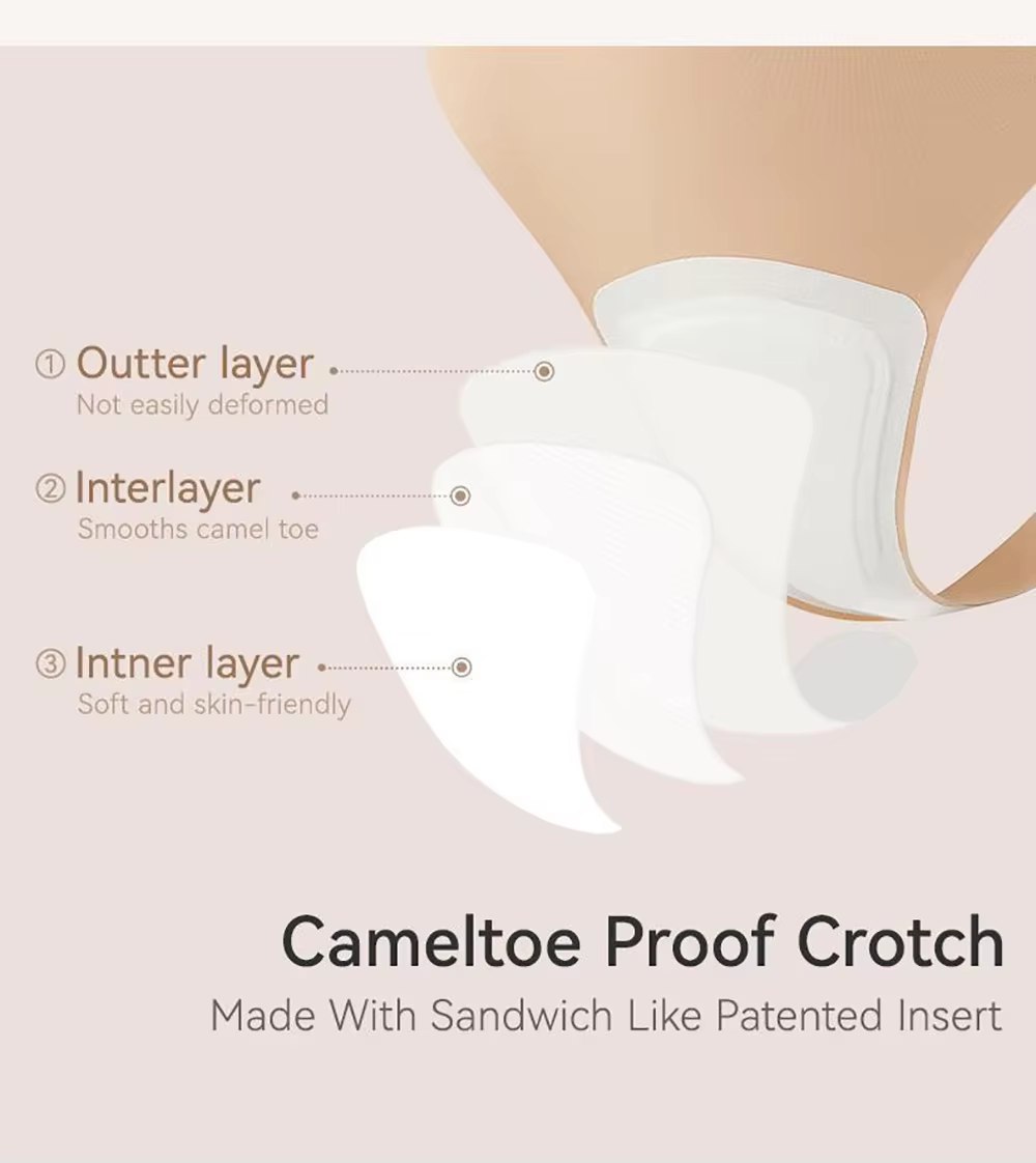 Culottes string anti-camel toe pour femmes