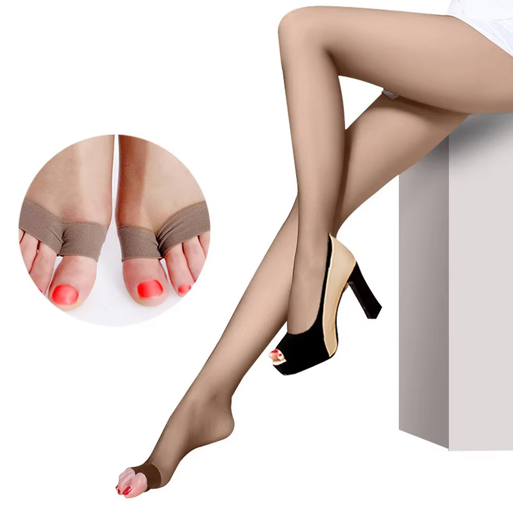 Collants élastiques en nylon pour femmes