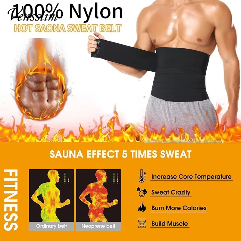 Vensslim hommes taille formateur Abdomen réducteur minceur ceinture corps Shaper Snatch Me Up pansement