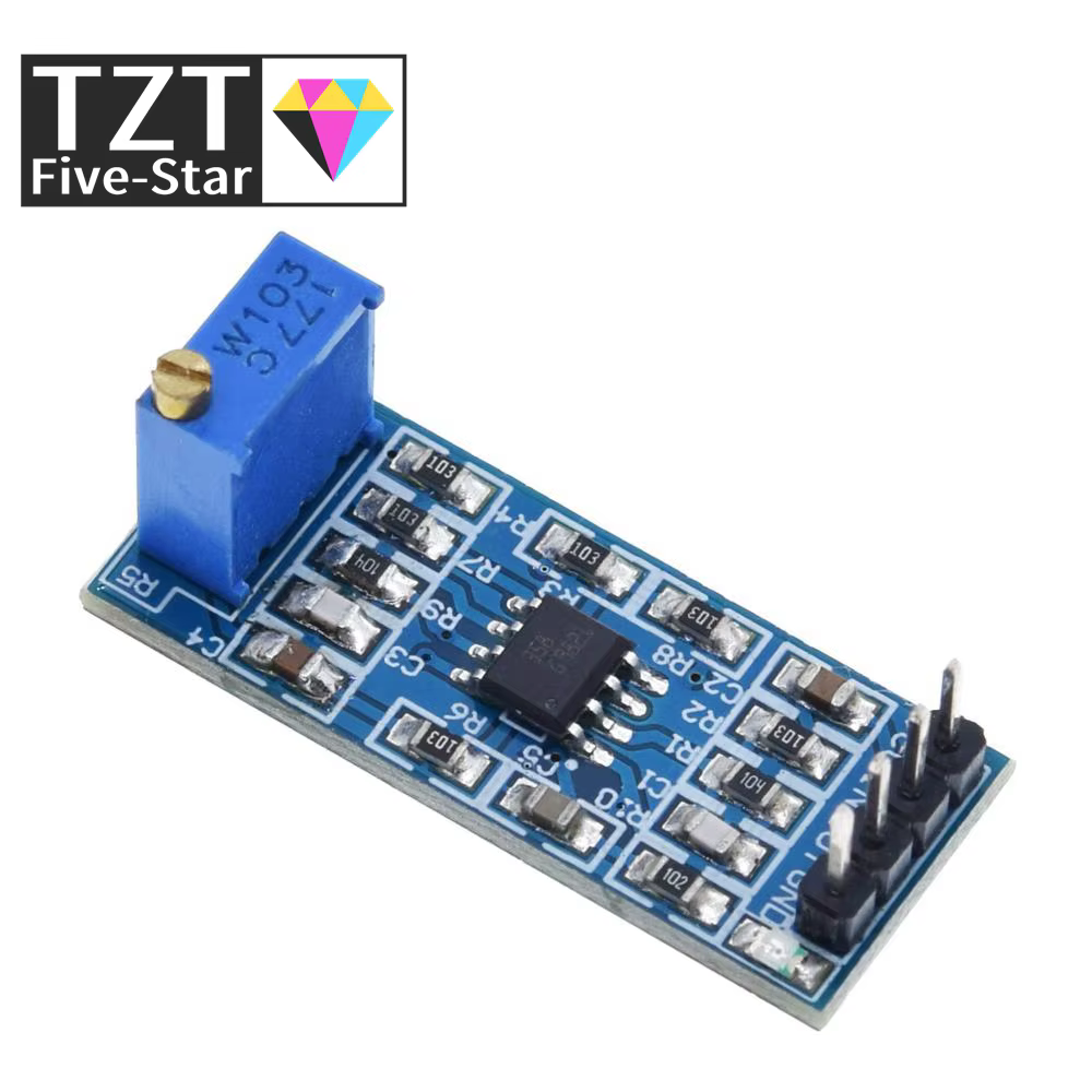 GREATZT 1/5 pièces LM358 100 fois Gain amplificateur de Signal amplificateur opérationnel Module 5 V-12 V offre spéciale