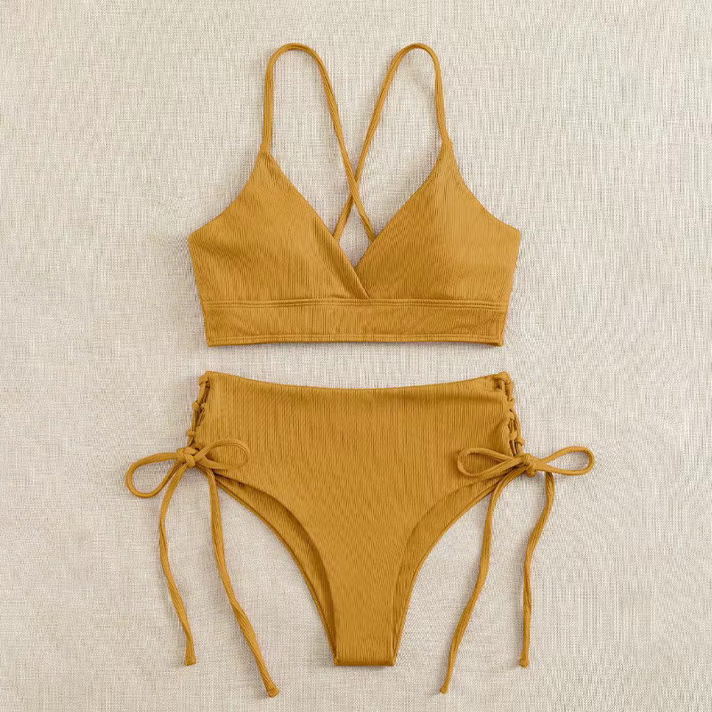Ensemble Bikini taille haute pour femmes