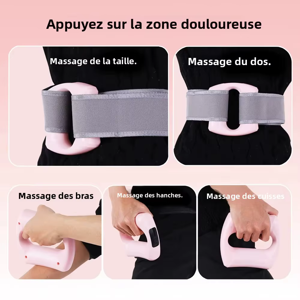 Machine amincissante Rechargeable pour le corps, perte de poids, brûle les graisses foles, Massage, ceinture de Fitness, outil de beauté, anneau de Fascia de Constipation