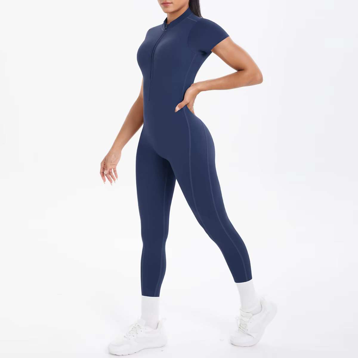 Sexy dos nu moulante Scrunch combinaison soulève les fesses femmes danse Fitness salopette Push Up avec coussin de poitrine Yoga Sport saut costume