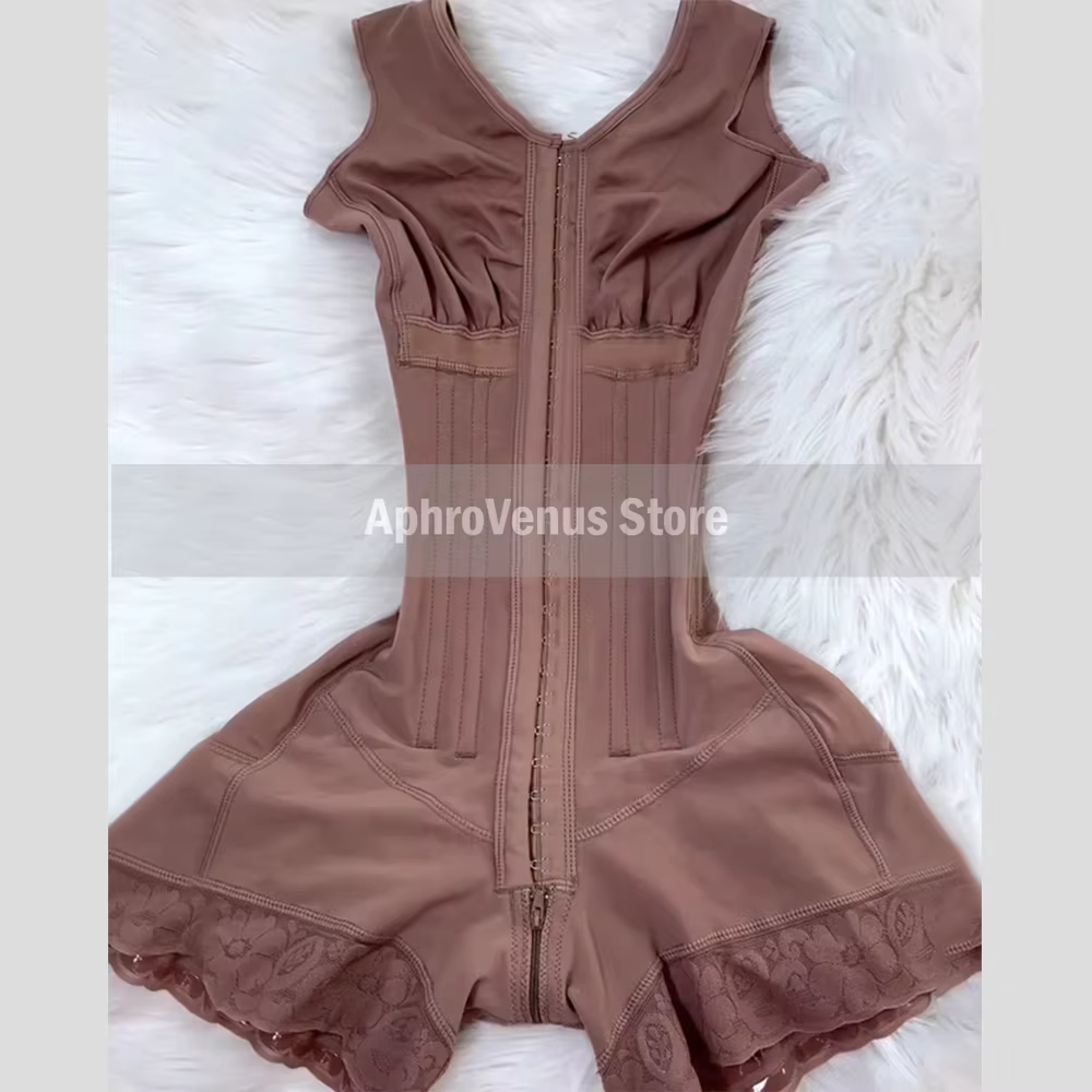 Fajas Colombianas réductoras ceintures post-partum Shapewear body ajustement serré contrôle de l'abdomen haute Compression gaine grande taille