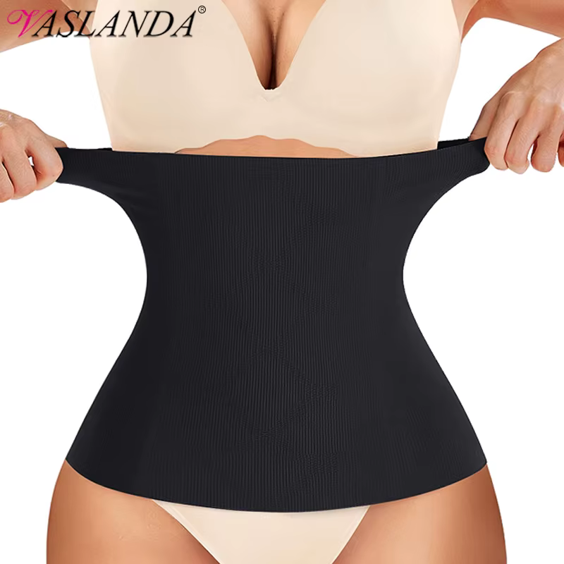 Entraîneur de taille post-partum à haute compression pour femme