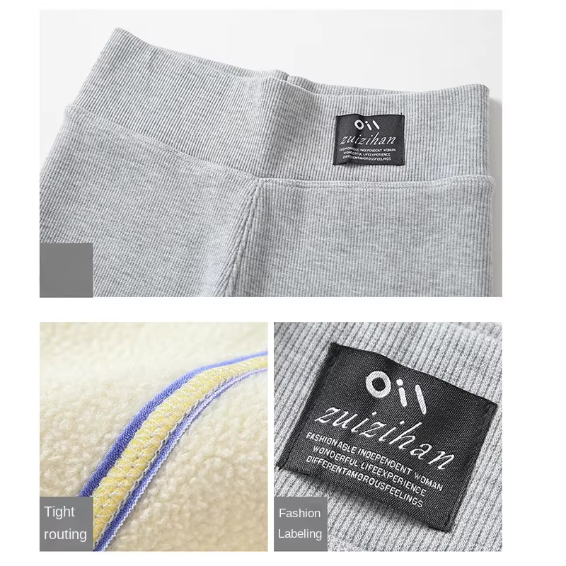 Leggings d'hiver pantalons thermiques épais