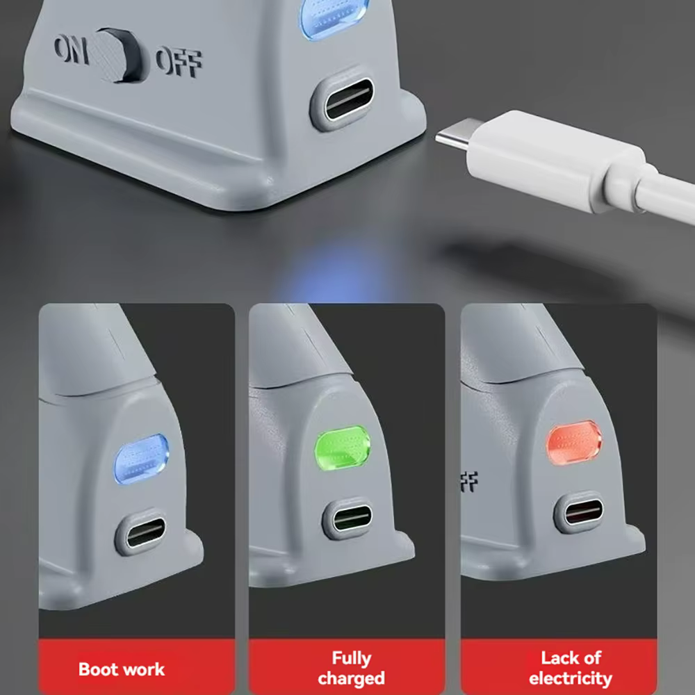 Pistolet à colle thermofusible sans fil pour enfants, 3.7V, 1800mAh, chargeur USB, pistolet en Silicone chaud, bâtons de colle de 7mm, anti-fuite et anti-brûlure