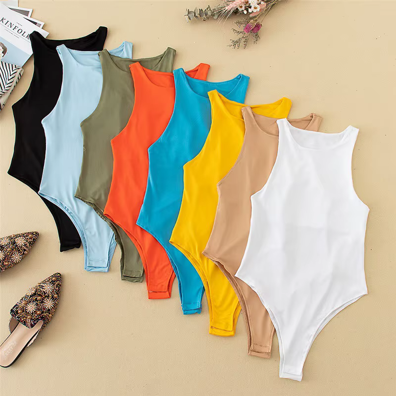 Body Sexy sans manches pour femmes