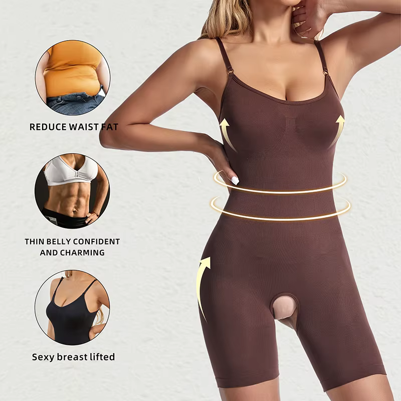 Body Shapewear femmes ventre contrôle corps complet Shaper minceur gaine bout