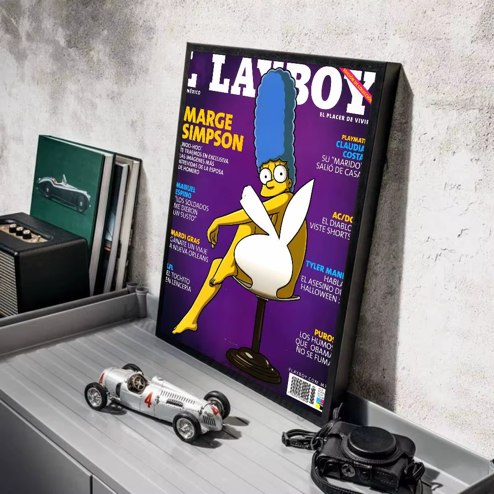 Affiche imprimée de l'anime s-simpsons, A5, A4, A3, A2, décor artistique mural pour chambre, bureau, cadeau pour les Fans