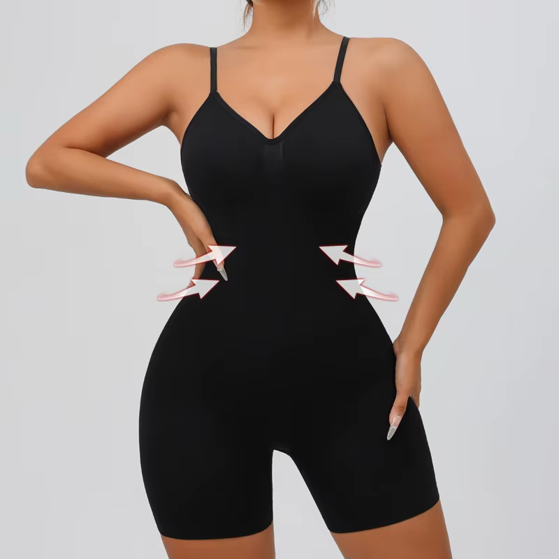 Body dos bas sans couture pour femmes
