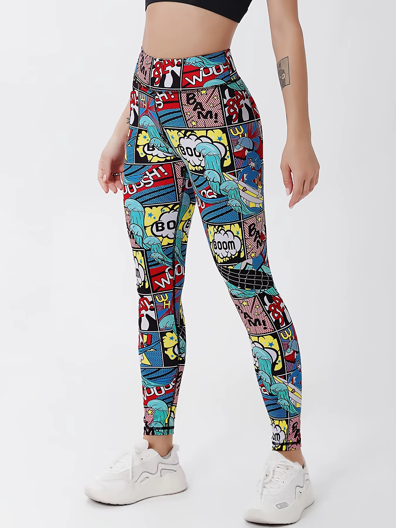 Leggings push-up taille haute pour femmes