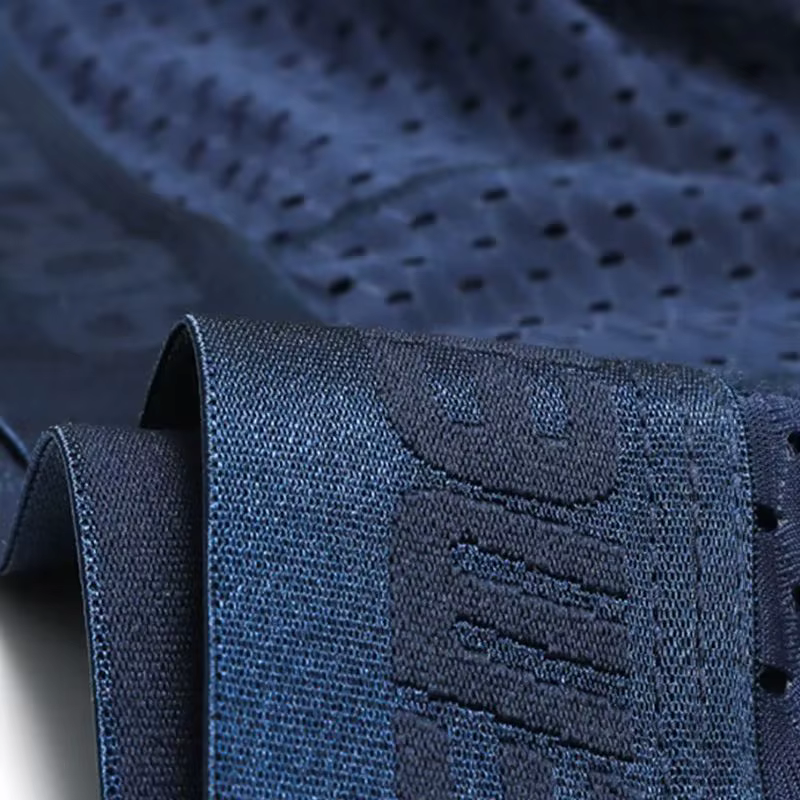 Slip de sport pour hommes, fitness, soie glacée, entraînement fin, séchage rapide, course à pied, jambe allongée, anti-usure, pantalon boxer à entrejambe non-usure