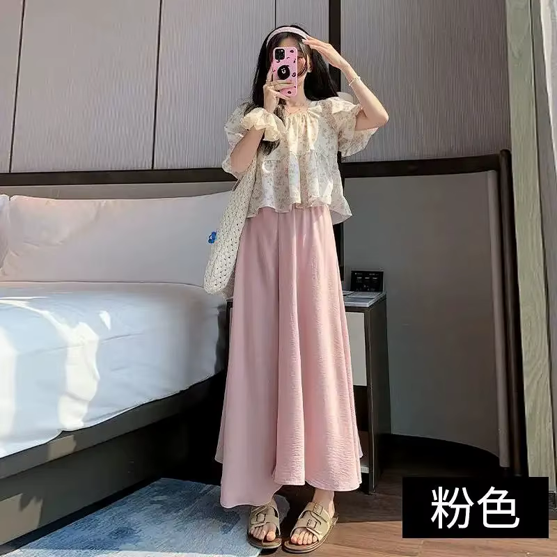 Culottes en soie glacée pour femme