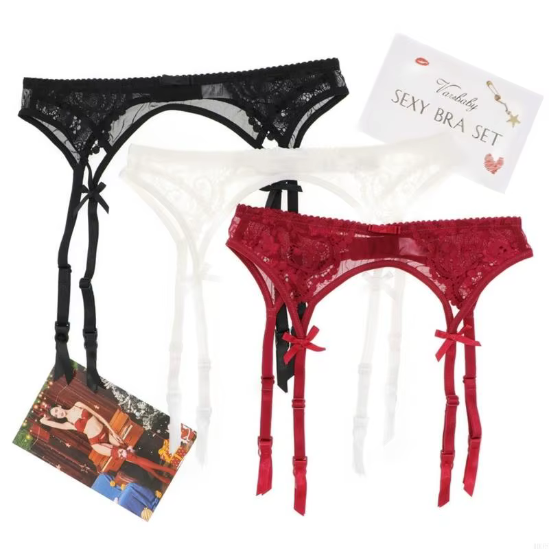 Ceintures jarreter sexy pour bas pour femmes / lingerie