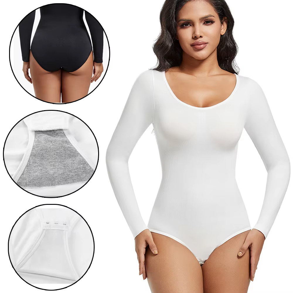 Body Shapewear Body contrôle du ventre femmes crochets entrejambe corps Shaper combinaison pour le contrôle de l'abdomen