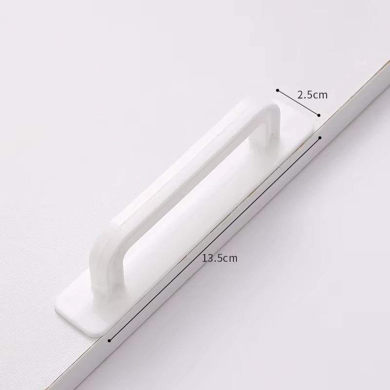 Poignées de porte autocollantes pour armoire, poignée polyvalente, petite taille, poignées autocollantes pour un design universel, amélioration de l'habitat