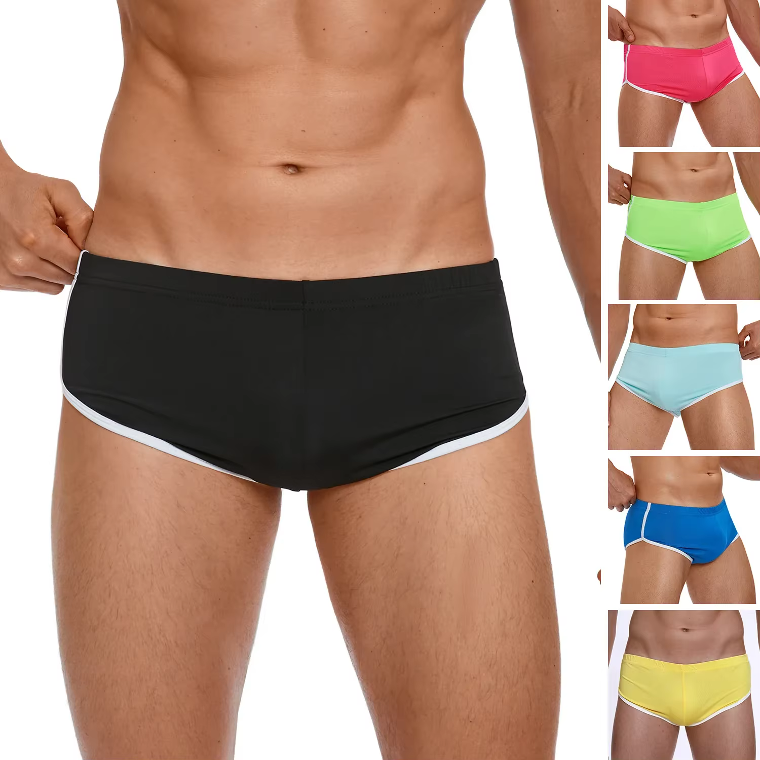 Short court sportif pour hommes, short de course élastique décontracté, vêtements de Performance de Bar, nouveaux Shorts d'été transfrontaliers