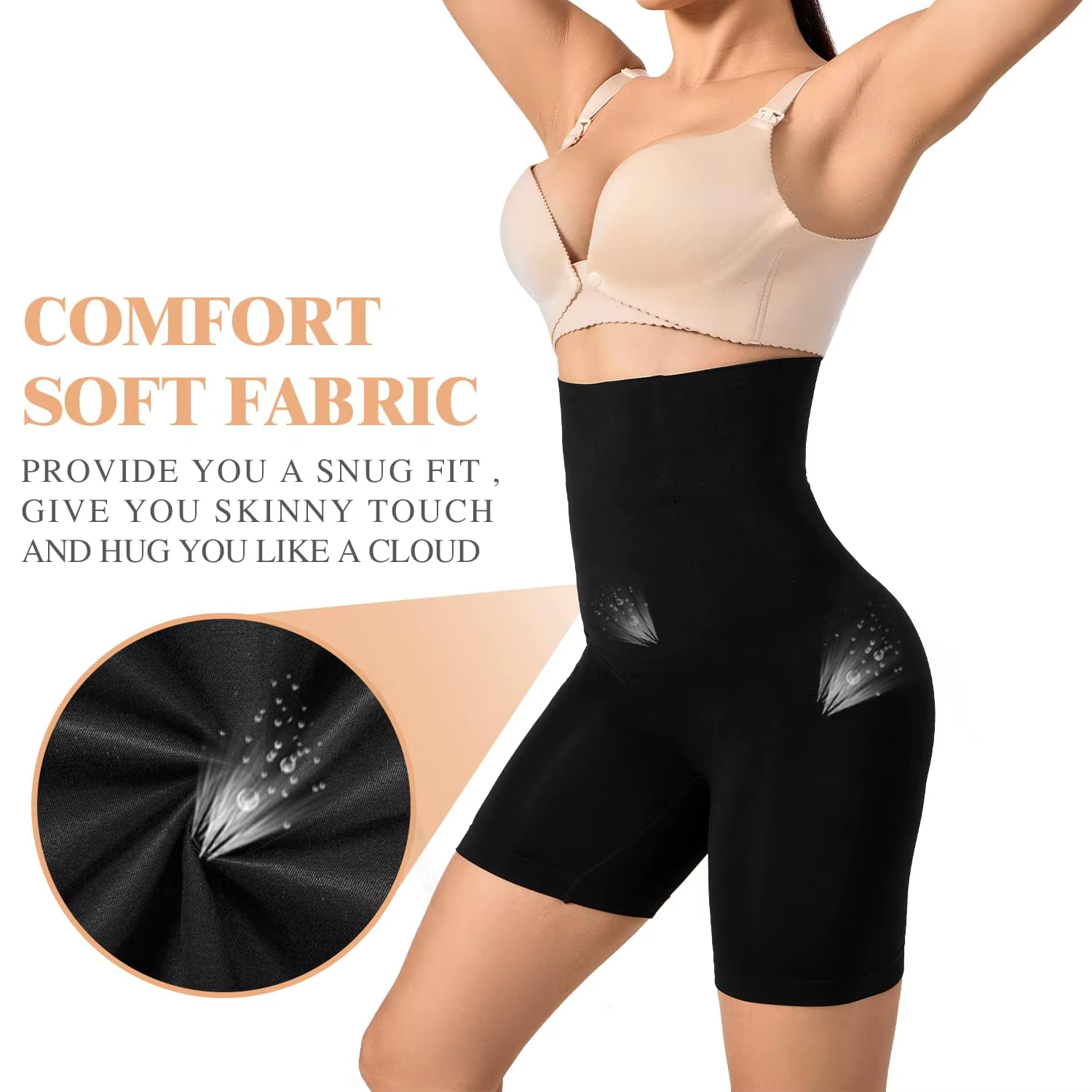 Culotte d'Entraînement Taille Haute pour Femme