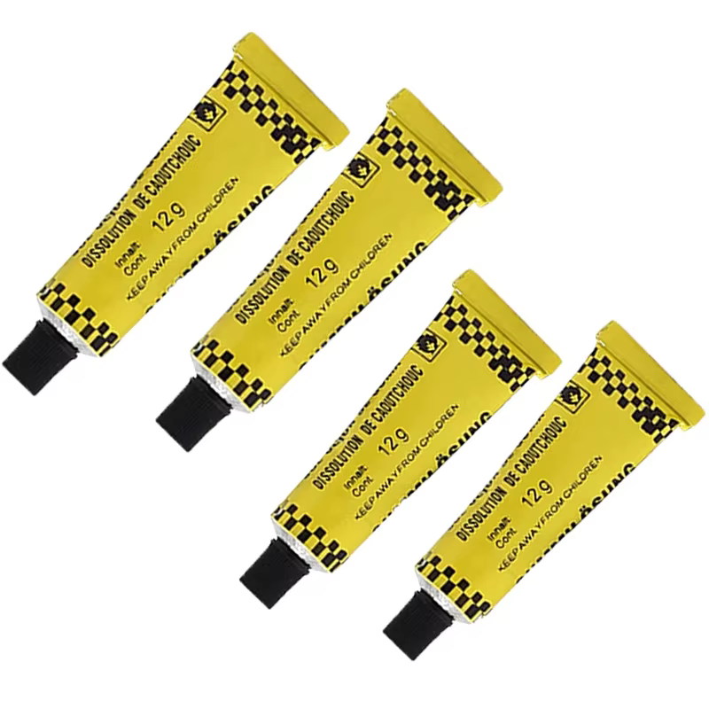Colle portable de réparation de crevaison de chambre à air de scooter de moto et de vélo, outil automatique de bain d'opathie, 12g