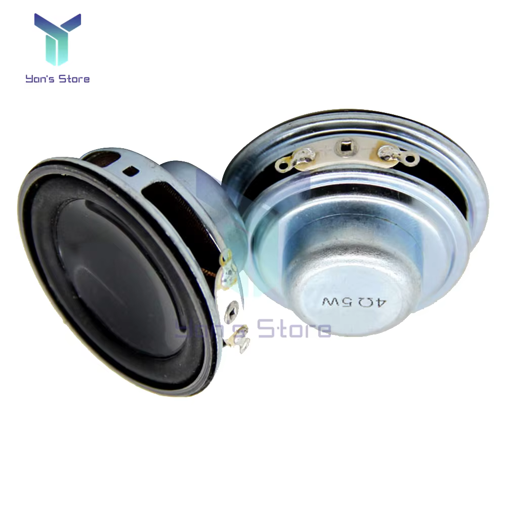 Haut-parleur acoustique, 4 Ohm, 5W, 4R, 45MM, basse magnétique interne, caisson de basses, multimédia, bricolage pour Home cinéma