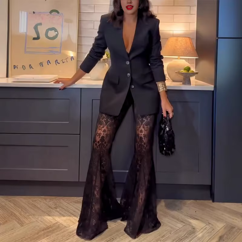 Costume à manches longues pour femmes