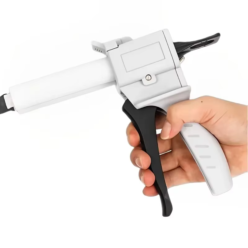 Pistolet à colle universel, distributeur de calfeutrage manuel, applicateur de mastic, deux coordinateurs AB, élection xy, 50ml, 2:1, 10:1, 4:1, 1:1
