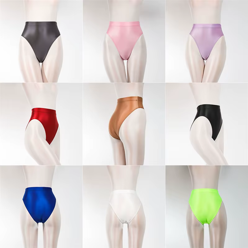 Culotte élastique taille haute pour femme