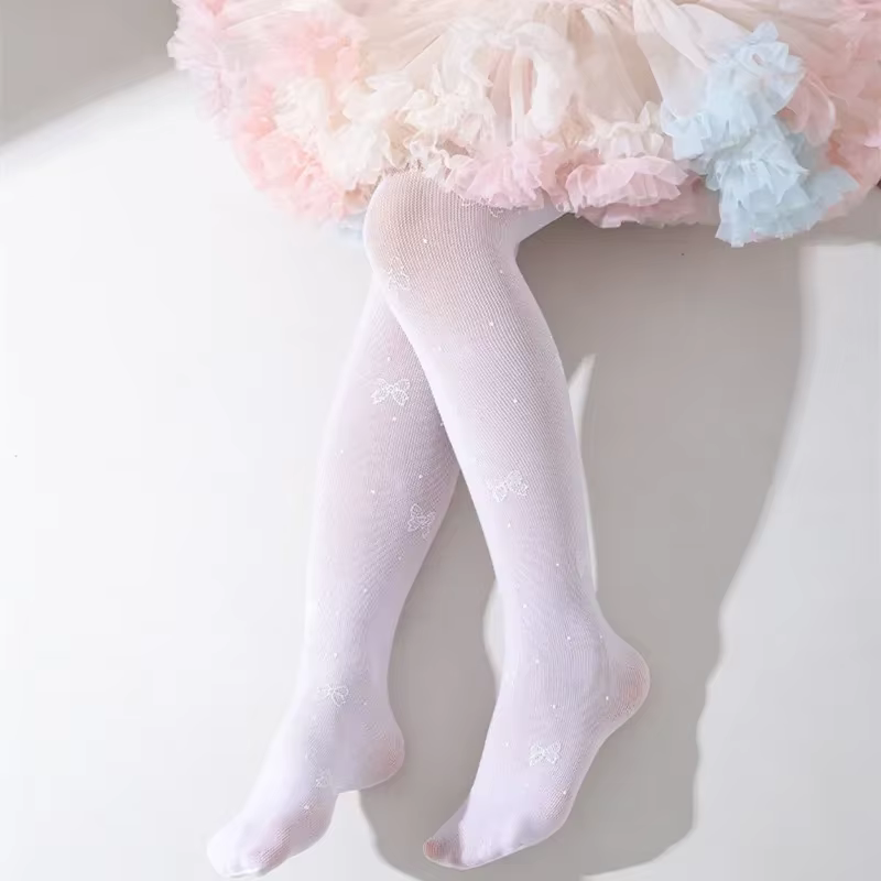 Collants à imprimé Harvey pour filles, bas fins et doux, leggings d'été en maille pour enfants de 2 à 12 ans