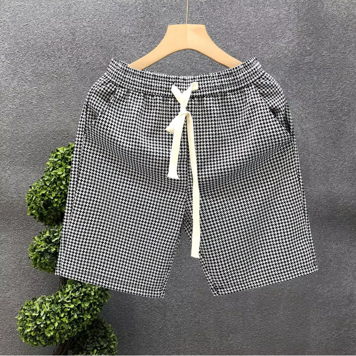 Shorts de plage élastiques sans logo pour hommes, pantalons courts décontractés pour hommes, planche à séchage rapide, Wstring de proximité, style coréen, Y2k, XL