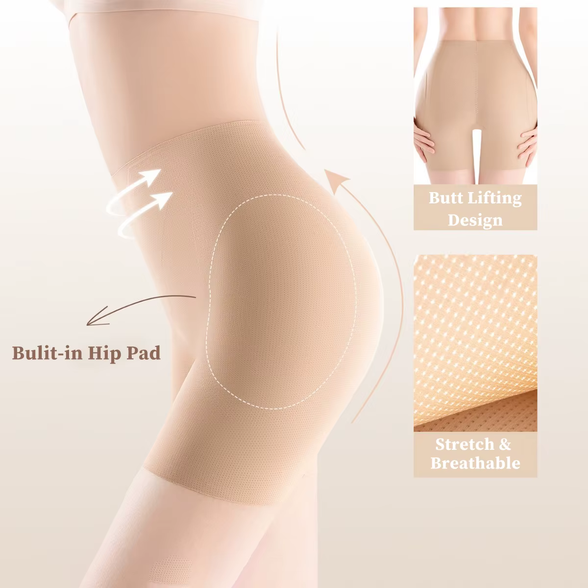 Shorts rehausseurs de hanches
