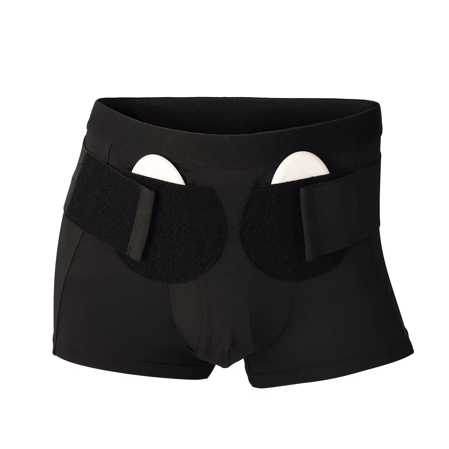 Shorts de soutien inguinal post-opératoire avec sangle latérale ajustable