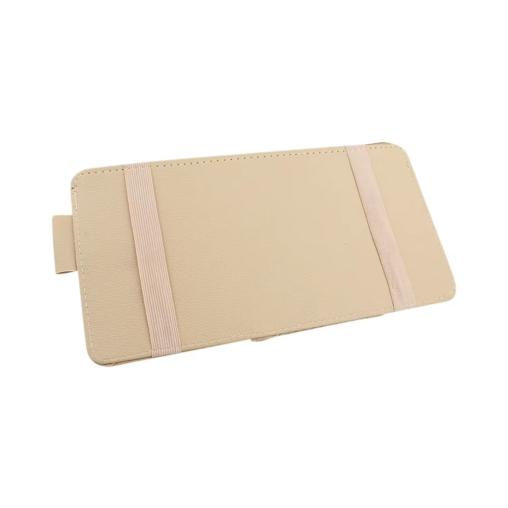 Boîte de rangement de pare-soleil en forme de voiture, sac de rangement de pare-soleil de voiture, boîte de rangement de pare-soleil de voiture, rangement de porte-carte à fermeture éclair