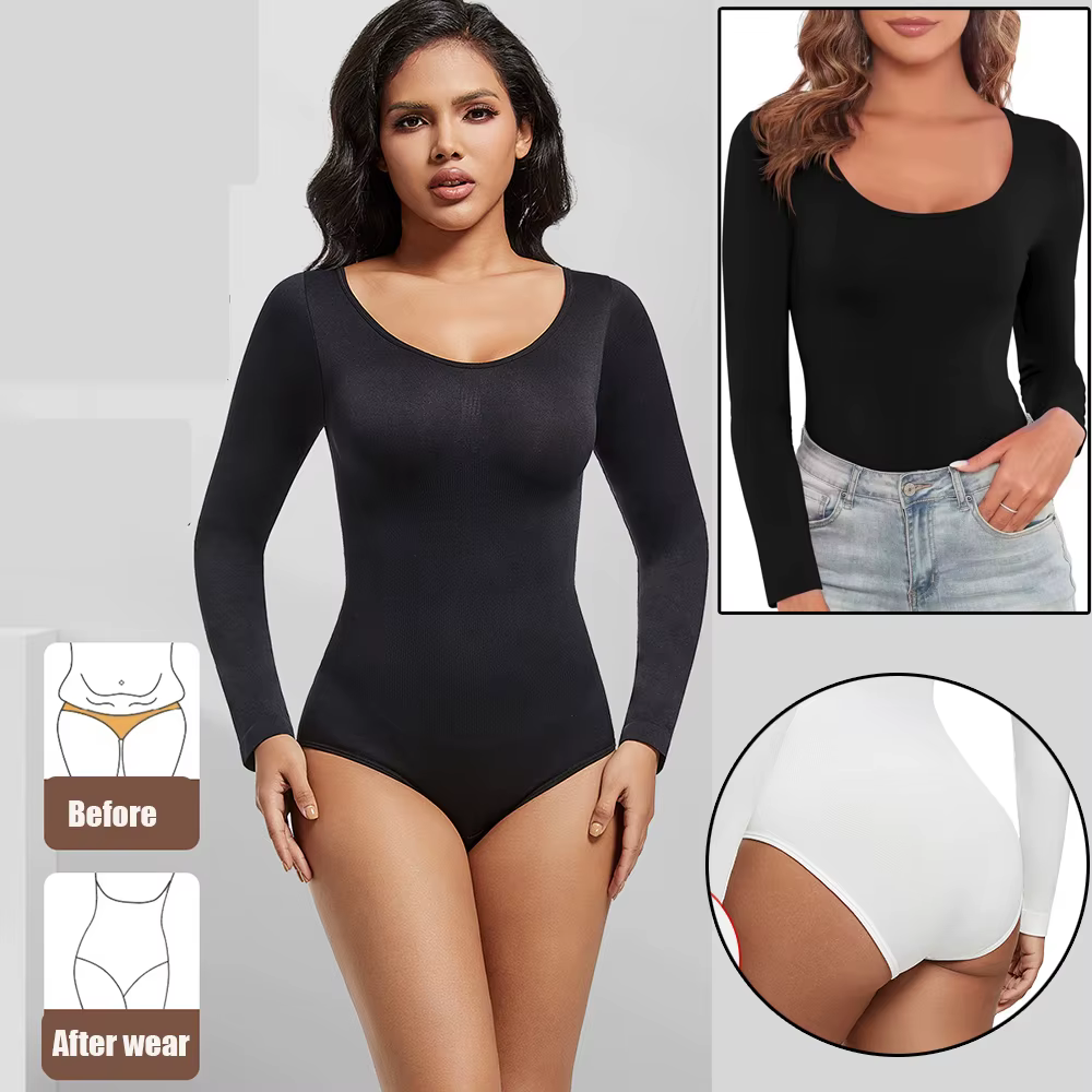 Body Shapewear Body contrôle du ventre femmes crochets entrejambe corps Shaper combinaison pour le contrôle de l'abdomen
