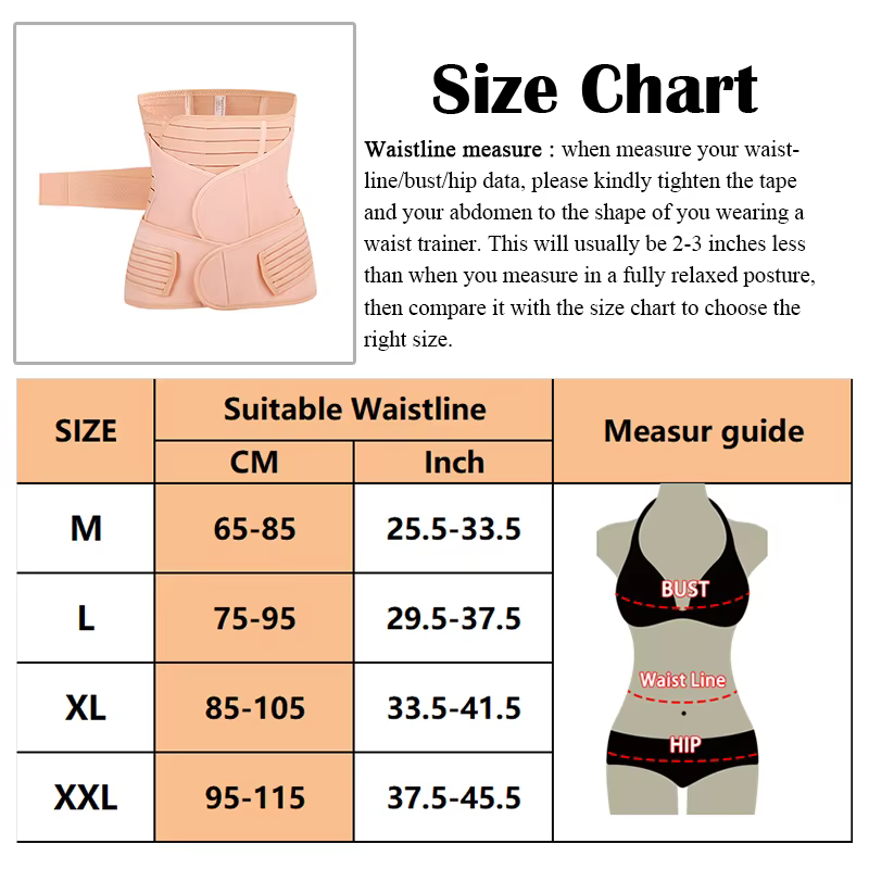 Ceinture amincissante post-partum