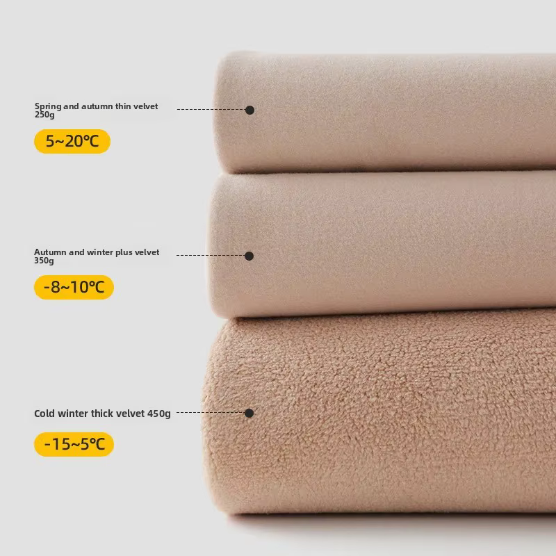 Leggings longs doublés de polaire pour femmes