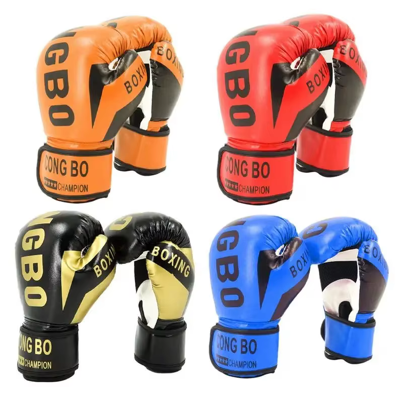 Gants de boxe pour enfants, protège-mains en PU pour la musculation, l'entraînement en salle de sport et les exercices