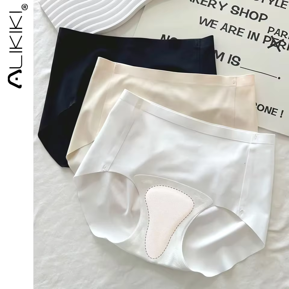 3 pièces culottes anti-orteil de chameau femmes anti-camel sans couture slips sans présentation sous-vêtements pour