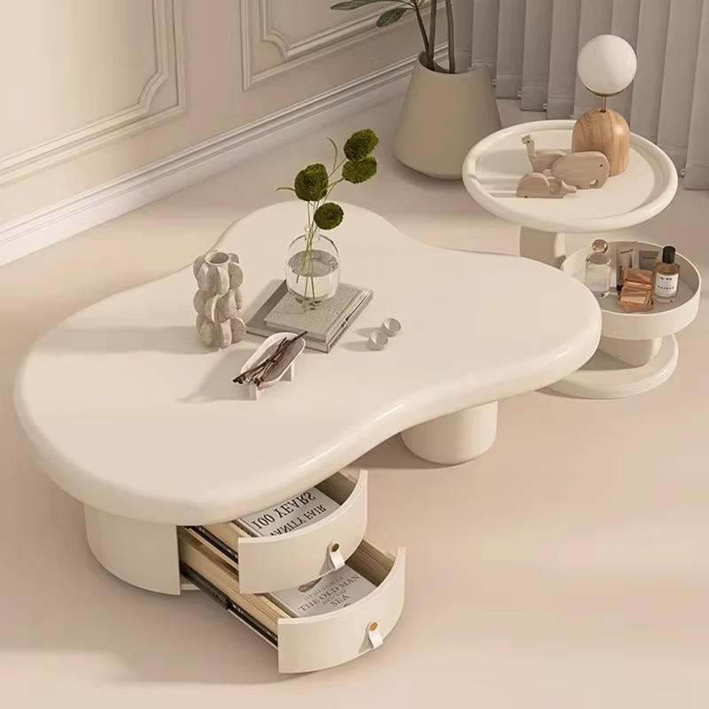 Table basse De beauté moderne gain De place Tables basses uniques européennes Glamour exquise Mesa De Centro Sala meubles De maison