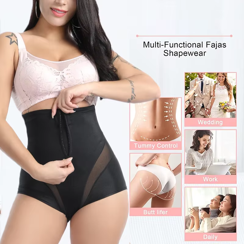GUUDIA ventre contrôle culotte bout