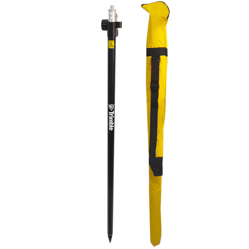 Poteau d'arpentage de tige de fibre de carbone de 2.2M pour Trimble GPS RTK avec bipode