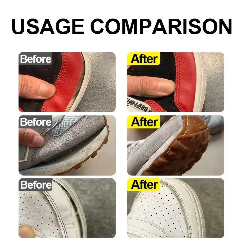 Colle à chaussures Diamond Bond, adhésif puissant et flexible pour des réparations de chaussures durables, idéal pour le collage des semelles et les fixations décoratives de chaussures, Com